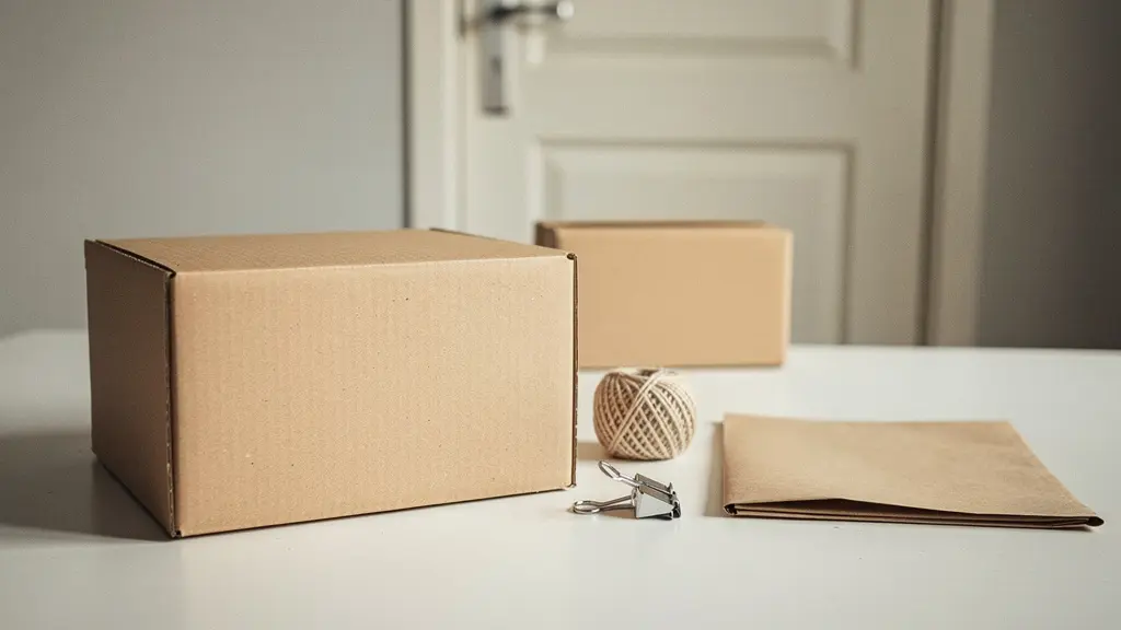 Scène éditoriale réaliste montrant un colis en cours d’acheminement, symbolisant la visibilité en temps réel et la réduction des sollicitations au service client.